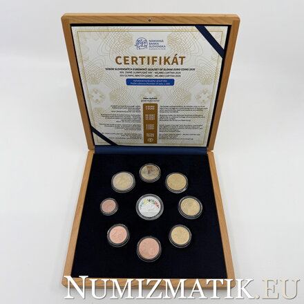 Sada mincí SR 2026 - XXV. Zimné olympijské hry Milano Cortina proof-like v drevenej etui