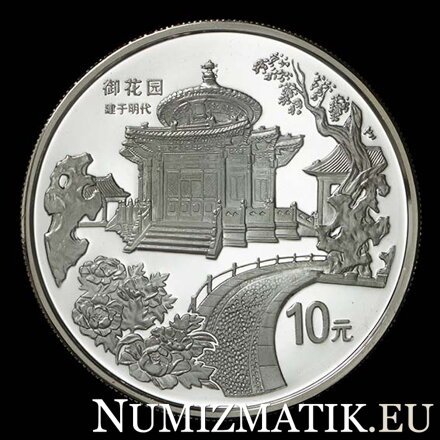 Reverz mince 10 yuan 1997