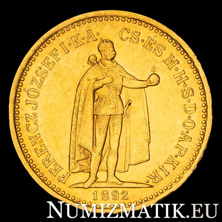 František Jozef I. - 10 Koruna 1892 KB