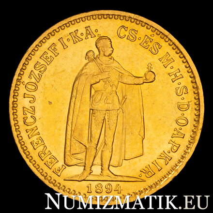 František Jozef I. - 10 Koruna 1894 KB