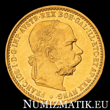 František Jozef I. - 10 Koruna 1897 bz