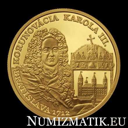 100 Euro/2012 - Karol III. – 300. výročie korunovácie v Bratislave