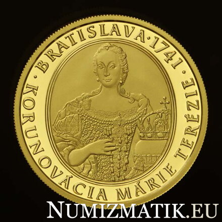 100 Euro/2016 - Mária Terézia - 275. výročie korunovácie v Bratislave
