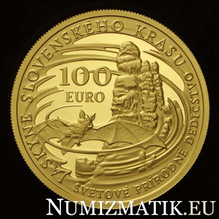 100 Euro/2017 - UNESCO World Heritage – Caves of Slovak Karst