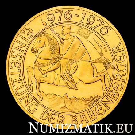 Rakúsko - 1000 ATS 1976 - Dynastia Babenberger 976 - 1976 - 1000. výročie