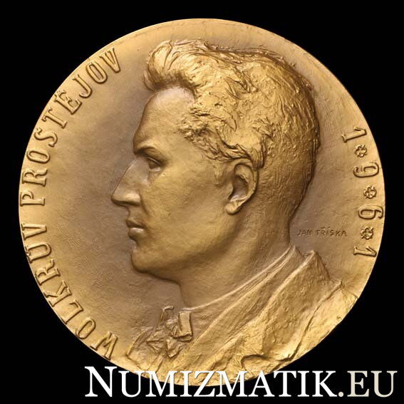Wolkrův Prostějov 1961, bronzová medaila - J. Tříska