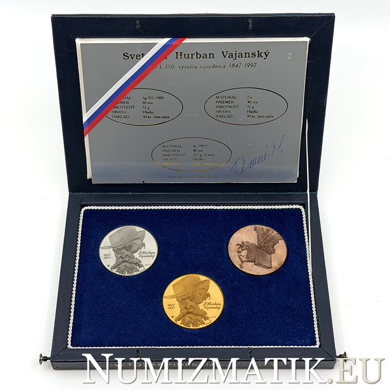 Svetozár Hurban Vajanský - 150th anniversary of birth 1847-1997 - M. Ronai