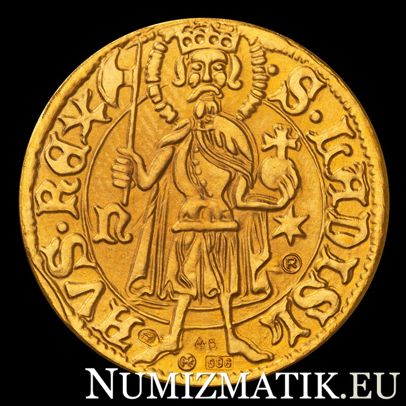 Wladislav - replica of the gold ducat - D. Zobek