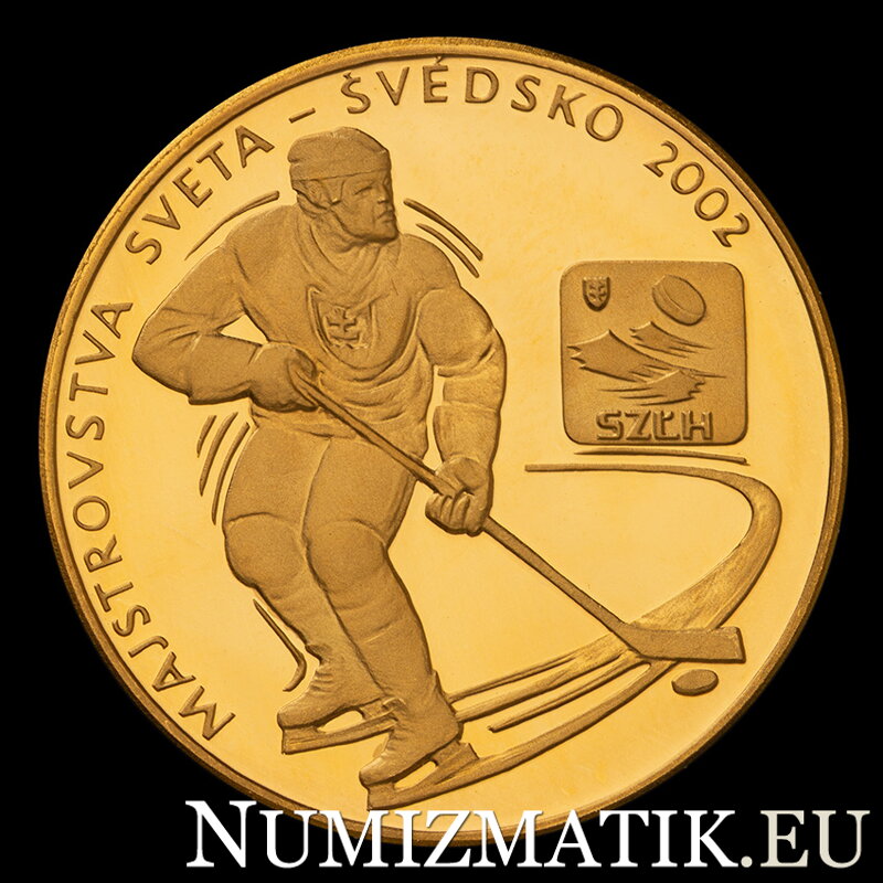 Slovakia - World Ice Hockey Champion, Gothenburg 11. 5. 2002 - gold medal