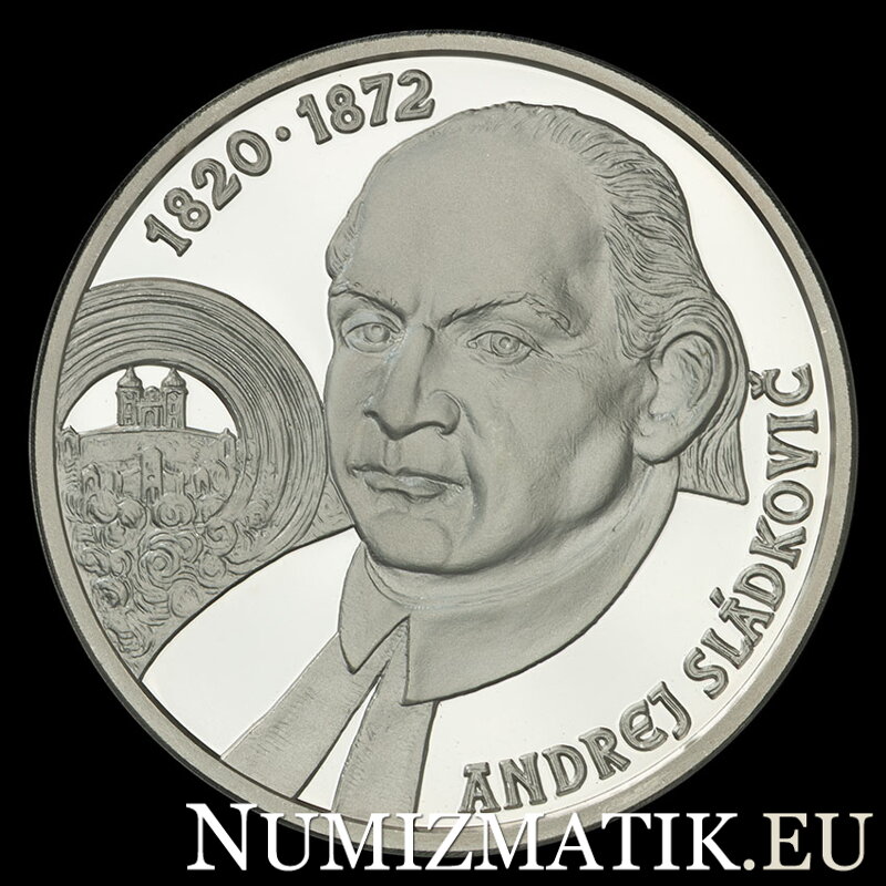 Andrej Sládkovič - Marína - strieborná medaila - P. Károly