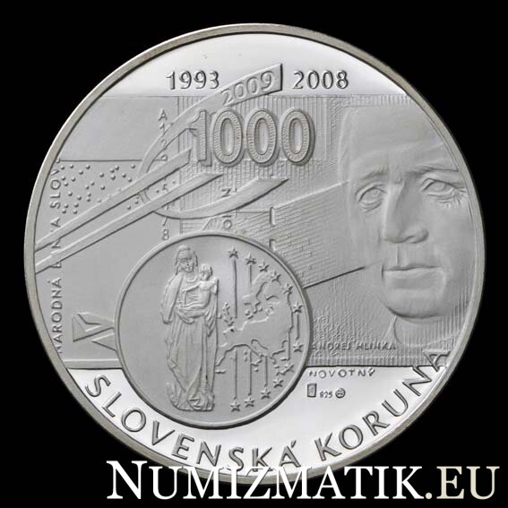 Od Slovenskej koruny k Euru - strieborná medaila