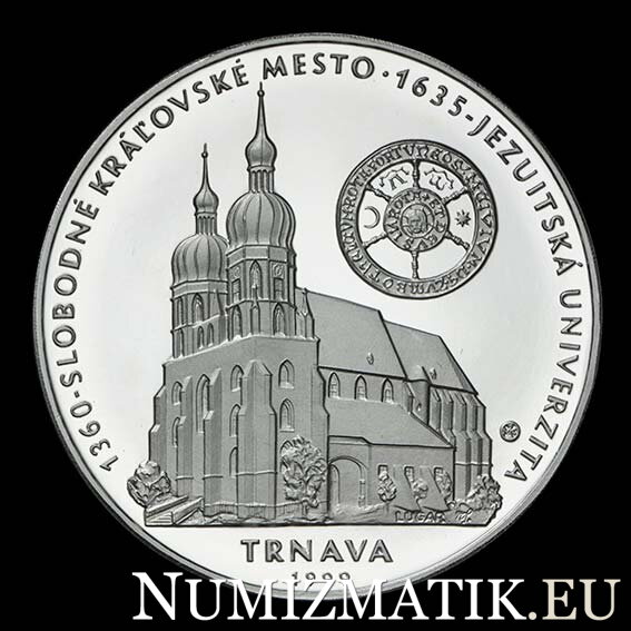 Trnava - ECU minca - D. Zobek, R. Lugár
