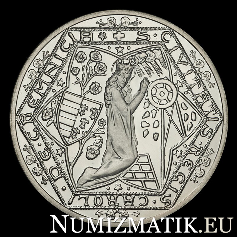 Oživenie kremnického baníctva - strieborná medaila 1934/2016 - A. Hám