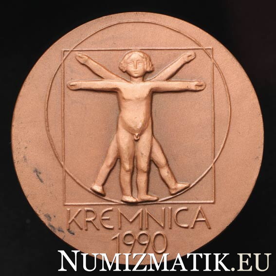 II. medzinárodné sympózium medailí - tombaková medaila - I. Minčeva