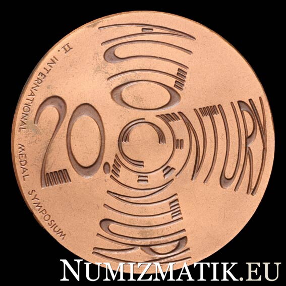 II. medzinárodné sympózium medailí - tombaková medaila -  H. Konttinen
