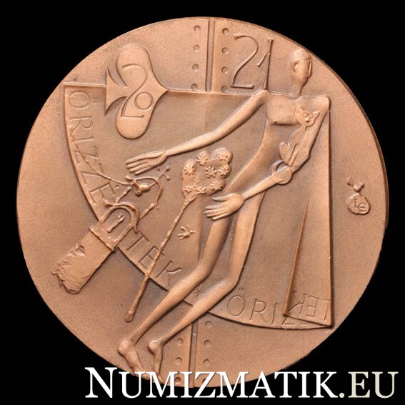 II. medzinárodné sympózium medailí - tombaková medaila - E. Ligeti II. medzinárodné sympózium medailí - tombaková medaila - E. Ligeti