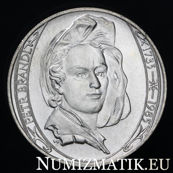 100 Kčs/1985 - Petr Brandl - 150. výročie úmrtia 100 Kčs/1985 - Petr Brandl - 150. výročie úmrtia