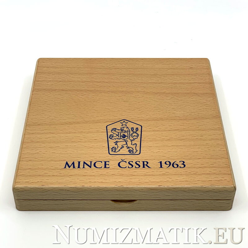 Mince ČSSR 1963 - súbor replík proof