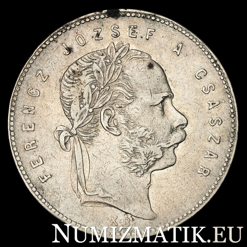 František Jozef I. - 1 Forint 1869 KB