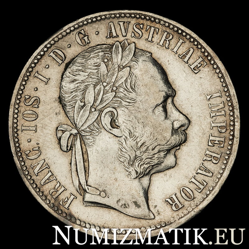 František Jozef I. - 1 Florin 1880 bz František Jozef I. - 1 Florin 1880 bz
