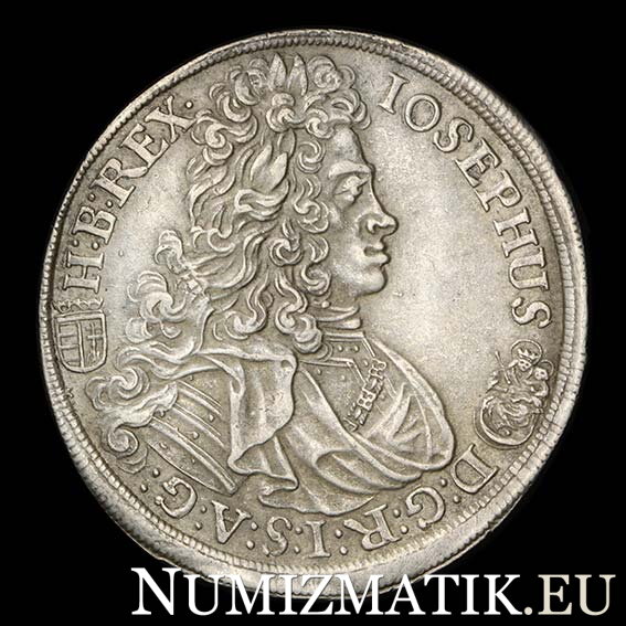 Jozef I. - 1/2 toliar 1711 KB