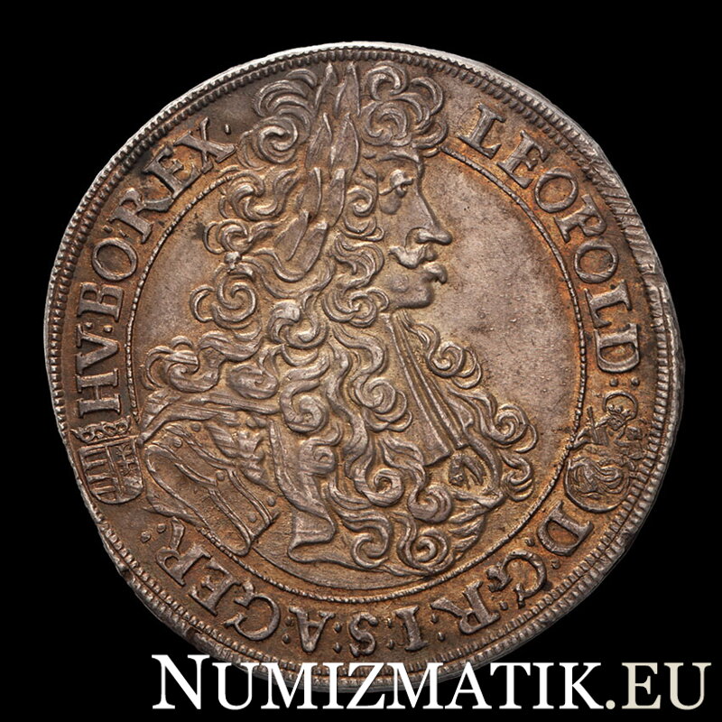 LEOPOLD I. - 1/2 thaler 1703 KB 