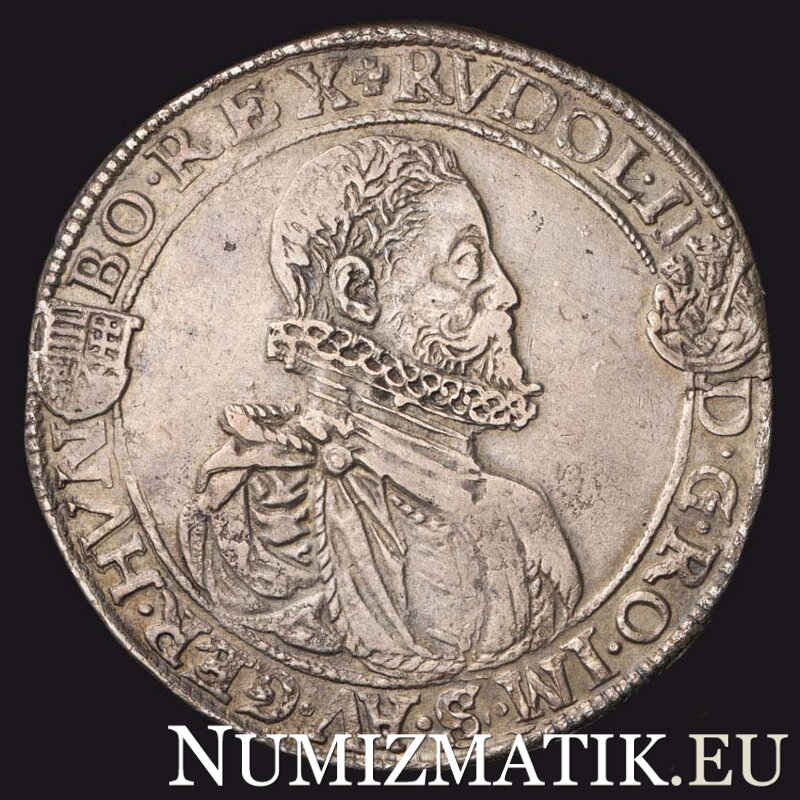 RUDOLF II. - thaler 1608 KB