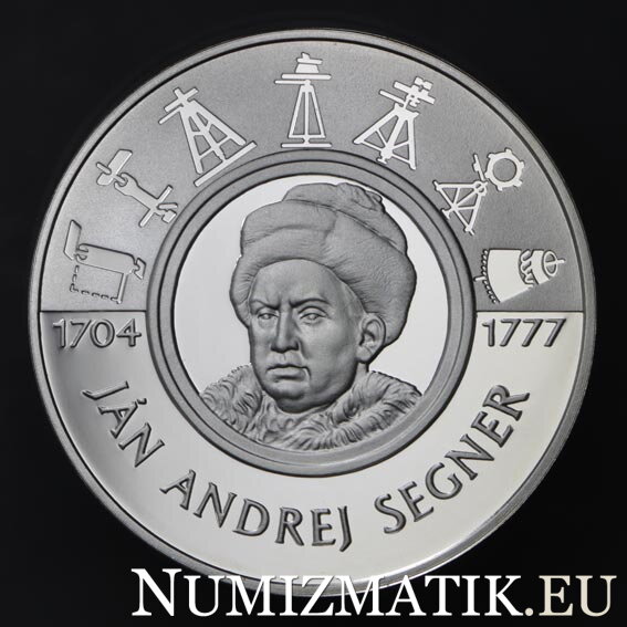 200 Sk/2004 - J. A. Segner - 300th anniversary of the birth 200 Sk/2004 - J. A. Segner - 300th anniversary of the birth