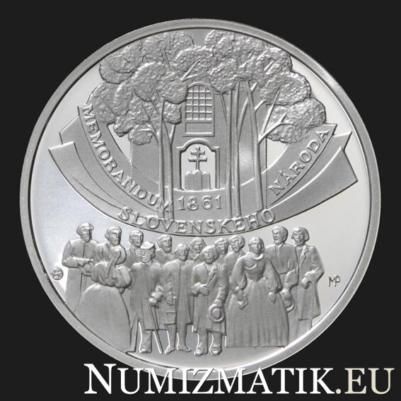 10 Euro/2011 - Memorandum národa slovenského – 150. výročie prijatia