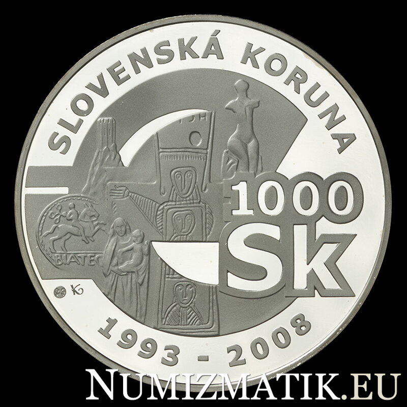 1000 Sk/2008 - Farewell to the Slovak Koruna