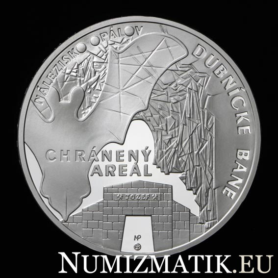 20 Euro/2014 - Chránený areál Dubnícke bane – nálezisko opálov - BK