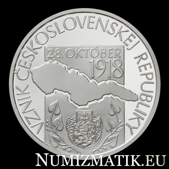 10 EURO/2018 - 100. výročie vzniku Československej republiky - BK 10 EURO/2018 - 100. výročie vzniku Československej republiky - BK