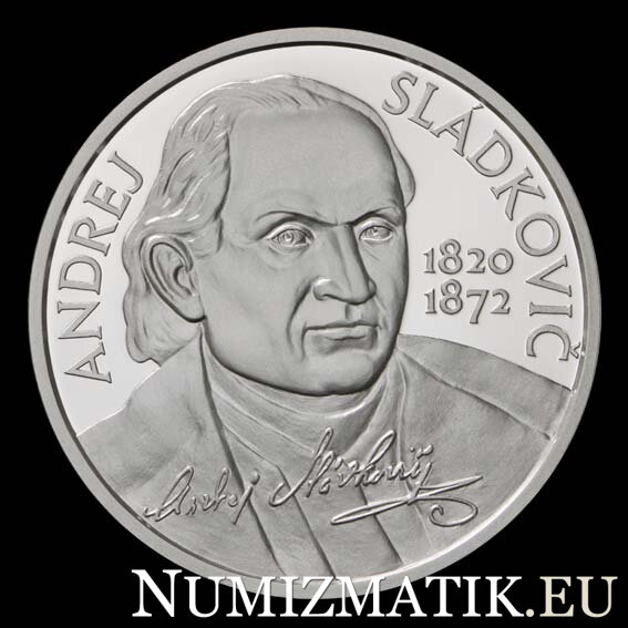 10 EURO/2020 - Andrej Sládkovič - 200. výročie narodenia
