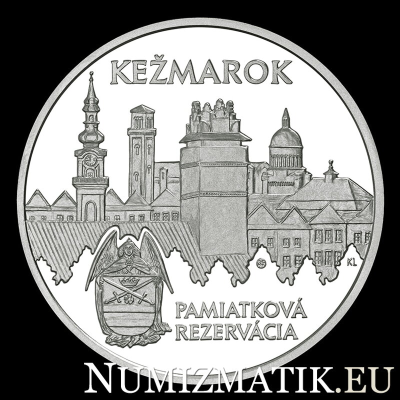 20 EURO/2025 - Kežmarok, pamiatková rezervácia - BK 20 EURO/2025 - Kežmarok, pamiatková rezervácia - BK