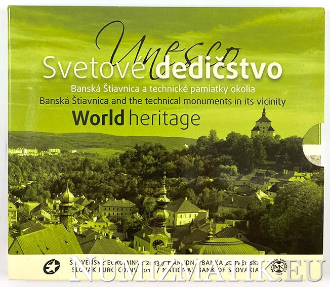 Sada mincí Slovenskej republiky 2013 - Svetové dedičstvo Banská Štiavnica a technické pamiatky okolia