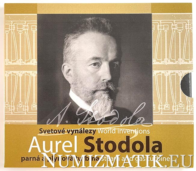 Sada mincí Slovenskej republiky 2019 - Aurel Stodola svetové vynálezy