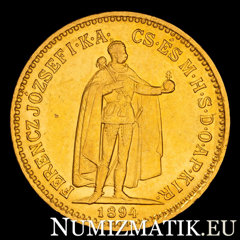 František Jozef I. - 10 Koruna 1894 KB
