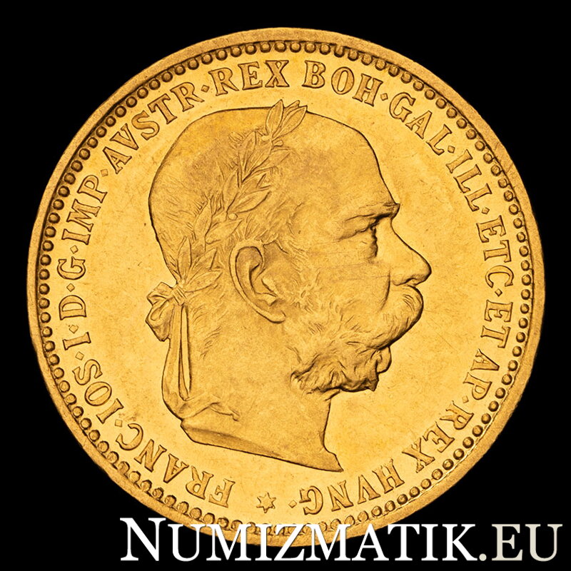 František Jozef I. - 10 Koruna 1897 bz