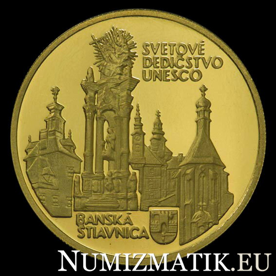 5000 Sk/1997 - Banská Štiavnica - Svetové dedičstvo UNESCO