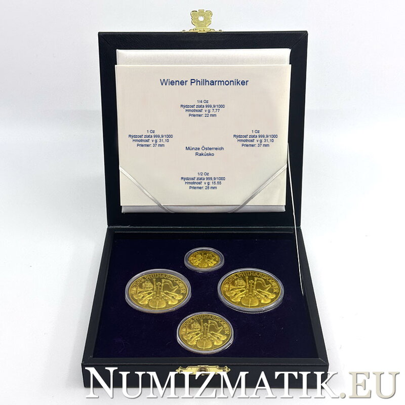 Zbierka investičných zlatých mincí