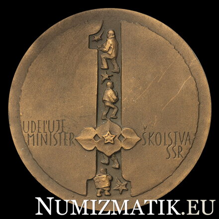 Cena Ministra školstva SSR, bronzová medaila - J. Kulich