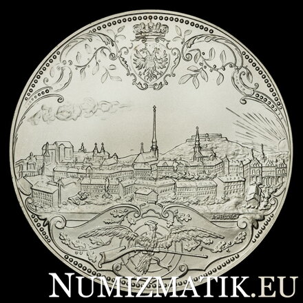 IV. Rakúske spolkové strelby Brno-Brünn 1892 - strieborná replika