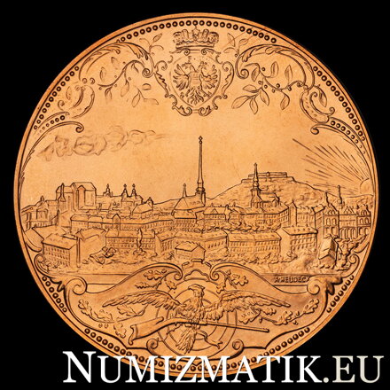 IV. Rakúske spolkové strelby Brno-Brünn 1892 - medená replika