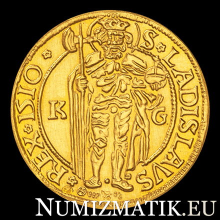 Vladislav II. 1510 KG - replika zlatého dukátu - M. Kožuch