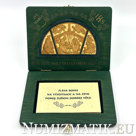 Betlehem - zlaté plakety - Š. Novotný
