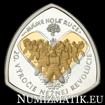 17. November 1989 - Deň študentstva a boja za demokraciu - 20. výročie Nežnej revolúcie 1989-2009 - bimetalová medaila