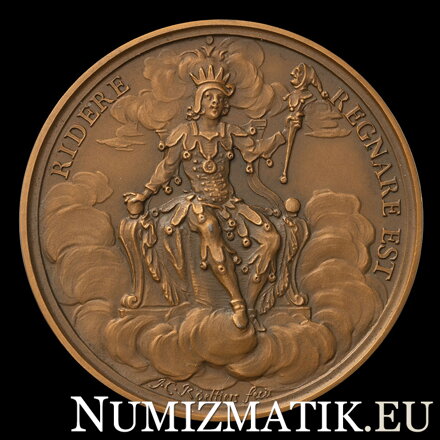 France - Regiment de la Calotte/John Law Satirical Bronze Medal