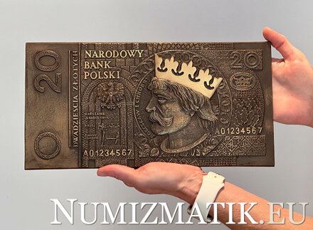 Poland - 20 zlotych 1994 - bronze casting