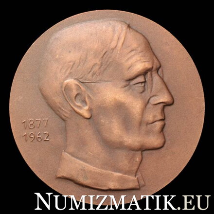 Hermann Hesse - Tombac Medal - H. Wagner Kerkhof
