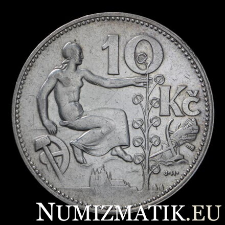 ČSR - 10 Koruna 1933 - dobový originál